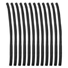12Pcs Pe Foam Protective Sleeves for Trampoline Poles Black DIY Use