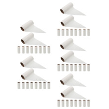 50Pcs White Adhesive Sticky Rollers for Portable Mini Pet Hair Remover