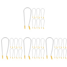 80Pcs Hot Roller Clamps Metal Wire Clips Hair Styling Tools for Women