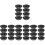 32Pcs Durable Black Mini Tart Pans Removable Bottoms for Baking 1