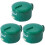 3Pièces Bols À Isolés Acier Vert Couvercle 1