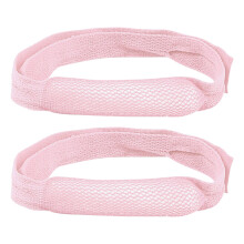 2Pièces Bande Nasale Élastique Rose En Nylon Pour Usage À