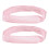 2Pièces Bande Nasale Élastique Rose En Nylon Pour Usage À 1