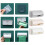 Wall-Mounted Plastic Trash Bag Dispenser Roll Holder – No-Punch, Compatible with Standard Rolls 5
