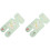 2Pièces Siège Poussette Bébé Ice Silk Pliable 1