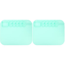 2Pcs Nonstick Silicone Craft Mats Light for DIY Painting