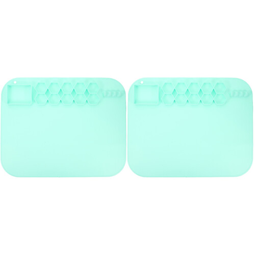 2Pcs Nonstick Silicone Craft Mats Light for DIY Painting