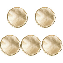 5Pcs Golden Saxophone Bell Cover Reusable Elastic Sax Horn Accessory