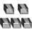 30Pcs Clear Plastic Table Card Sleeves Hard Card Protectors for Decor 1