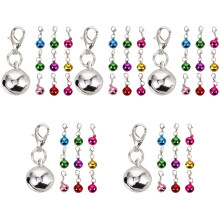 50Pièces Cloches Décoratives Pour Collier D'animaux En Métal Coloré