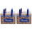 2Pcs Blue Handheld Metal Cookie Gift Tin Practical Storage Box 1