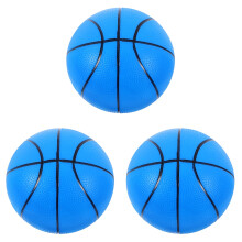 3Pièces Ballon Basketball PVC Pour Jeux Extérieurs