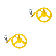 2Pièces Cercles De Musculation Enfants ABS Confort Et Force