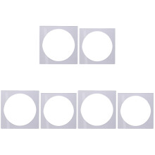 6Pièces Plaques En Transparentes Pour Gâteaux Mille-
