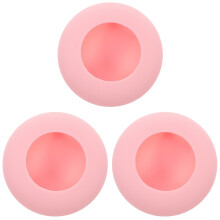 3Pièces Protège-Localisateurs Silicone Rose Pour Accessoires Collier