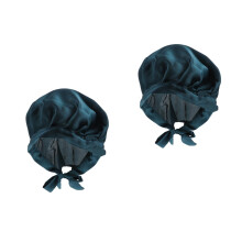 2Pièces Bonnet De Élastique En Soie Synthétique Pour Femmes