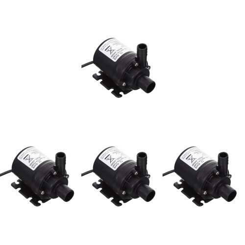 4Pièces Submersible Noire Durable Pour Solaire Maison