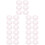 30Pièces Accessoires Bouquet Dentelle Rose Cadeau Fleurs 4