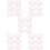 30Pièces Accessoires Bouquet Dentelle Rose Cadeau Fleurs 6