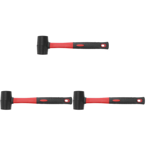 3pcs Installation Hammer Rubber Soft Head Crafts 1