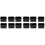 12Pcs Black Acrylic Tea Box Coffee Bag Organizer Multi-Use Storage 3