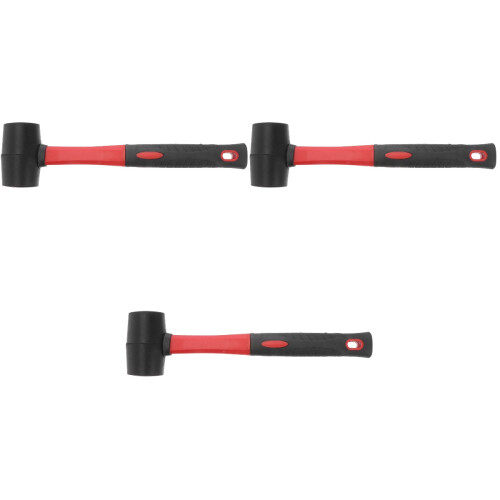 3pcs Installation Hammer Rubber Soft Head Crafts 2