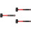 3pcs Installation Hammer Rubber Soft Head Crafts 6