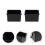 12Pcs Black Acrylic Tea Box Coffee Bag Organizer Multi-Use Storage 9