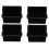 12Pcs Black Acrylic Tea Box Coffee Bag Organizer Multi-Use Storage 10