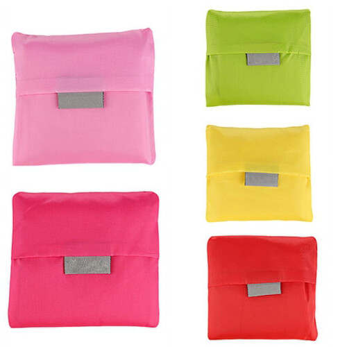 Bolsa de compras reutilizable, plegable e impermeable, respetuosa con el medio ambiente. 2