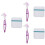 3Pcs Creative Home Denture Toothbrush with Ergonomic Design 6