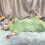 1Pcs Cat Clothes,Polyester Dog Dresses,Dog Sweaters,Green,M 6