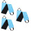 3Pcs Comfortable Dog Lift Sling Injury Support Harness Blue 6