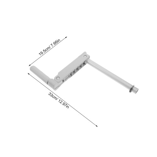 D’ajustement Lit ABS Blanche Manuelle Ergonomique 1