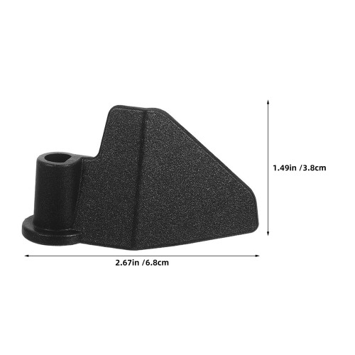 2Pcs Efficient Black Alloy Kneading Paddle for Bread Maker Baking 1