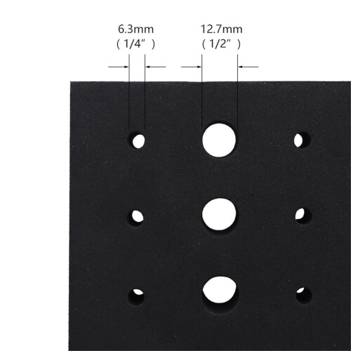 Router Bit Storage Tray – Foam Inserts for 110 Bits (501/2", 601/4"), Compatible with Standard Router Bit Cases 2