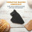 2Pcs Efficient Black Alloy Kneading Paddle for Bread Maker Baking 6