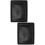 2Pcs Easy Clean Black Plastic Pet Cage Potty Tray Durable Base 5