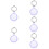 5Pcs Durable Purple Tpu Protective Case Anti-Scratch Cover 9