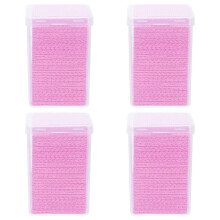 3200Pcs Pink Cotton Glue Bottle Wipers Eyelash Extension Remover Pads