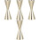 4Pièces Cocktail Jigger En Acier Inoxydable Double Tête Pour Bar 2