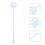 Mixeur Lait Bébé Silicone Bleu Multifonction Maison 9