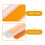 10Pcs Easy-Install Yellow Reflective Driveway and Sidewalk Markers 7