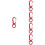 5Pcs Sturdy Red Quick-Hanging Buckle Outdoor Multifunctional Key Chain 7