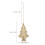 2Pcs Golden Metal Loose Leaf Tea Steeper Tree Shape Fine Mesh Strainer 3