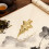 2Pcs Golden Metal Loose Leaf Tea Steeper Tree Shape Fine Mesh Strainer 5