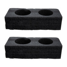 4Pièces Porte- Noir Pratique Pour Boissons À Durable