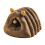 Cat Bed Warm Plush Semi-Enclosed 1 Piece 2