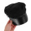 Vintage Unisex Hat Sort Uld 1 stk. 5