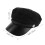 Vintage Unisex Hat Sort Uld 1 stk. 6